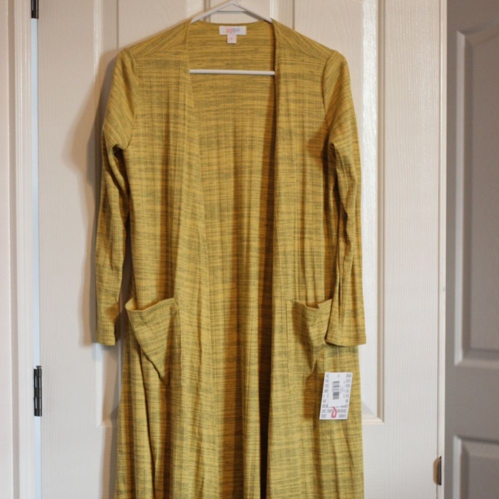 LuLaRoe Sarah Yellow size Small NWT